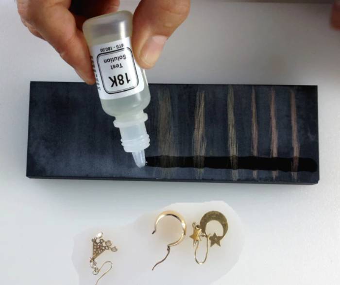 تشخیص طلا با حرارت