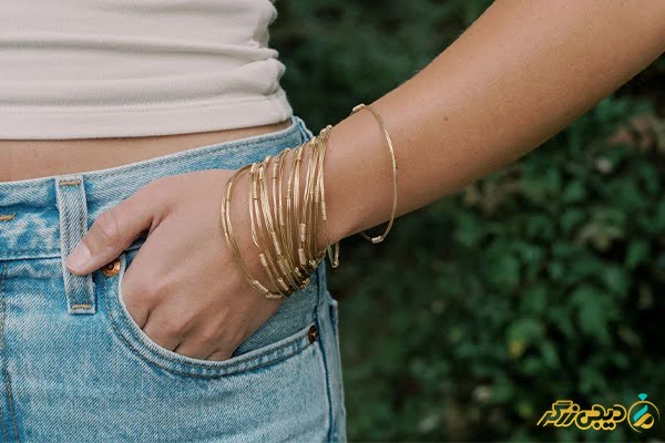 سایز النگو طلا
