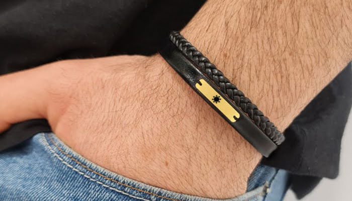 دستبند هدیه طلا برای مرد