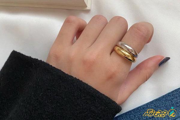 انگشتر مناسب انگشت اشاره دخترانه