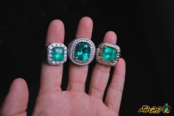 انواع سنگ های انگشتر مردانه 