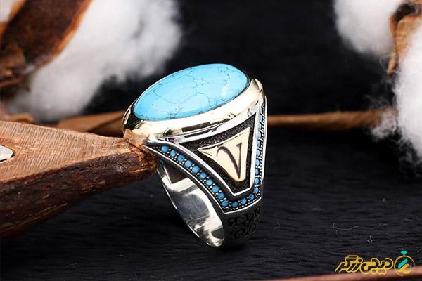 اسم انواع سنگ انگشتر مردانه 