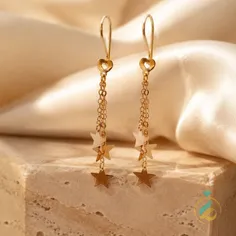 گوشواره طلا_ ستاره