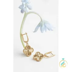 گوشواره طلا ونکلیف آویز