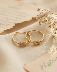 گوشواره طلا البرنادو کوچک