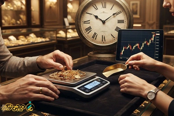 تشخیص بهترین زمان فروش طلا