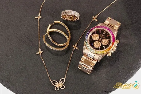 خرید طلای نگین دار