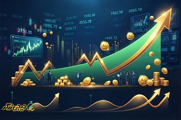 روند تغییرات قیمت طلا