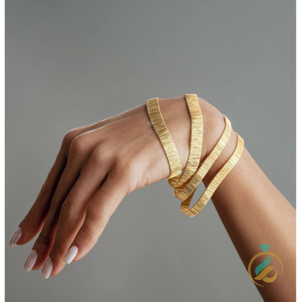 دستبند طلا چمت