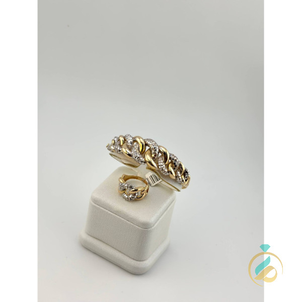 ست دستبند و انگشتر کارتیه لوکس