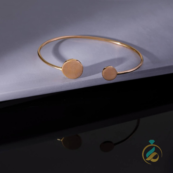 دستبند بنگل مینیمال دایره