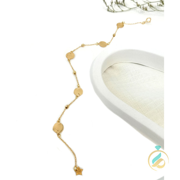 دستبند پولکی دخترانه