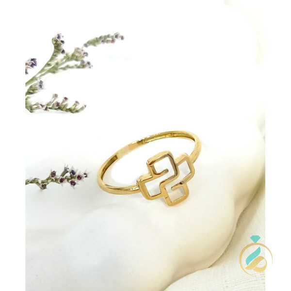 انگشتر طلا فانتزی سبک