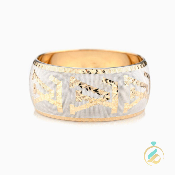 تکپوش طلا دورنگ سارا