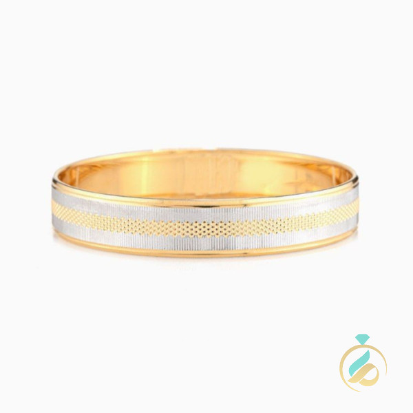 النگو طلا هرمس دورنگ