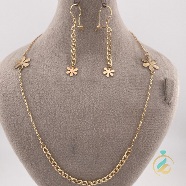 سرویس طلا اسمبل طرح گل