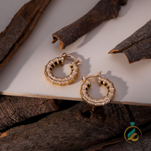 گوشواره حلقه حلزونی