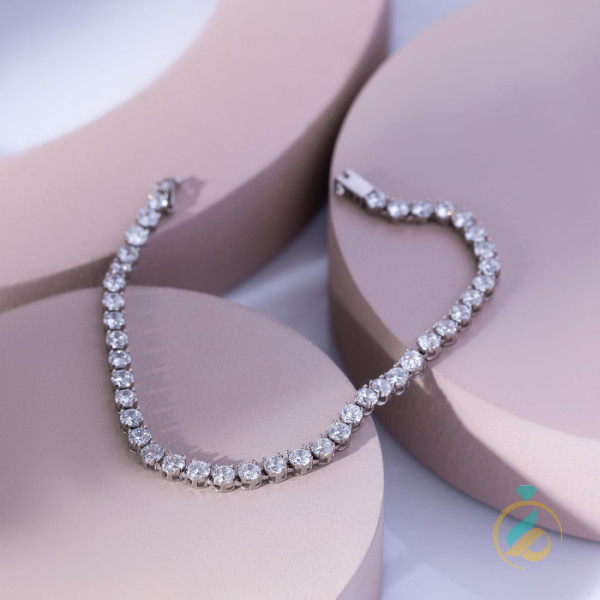 دستبند طلای تنیسی