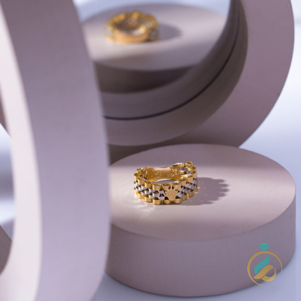 انگشتر طلای تاجی