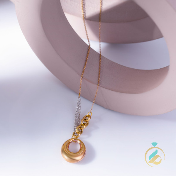 گردنبند زنجیری طلای حلقه