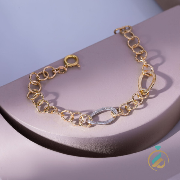 دستبند طلا زنجیری فریما