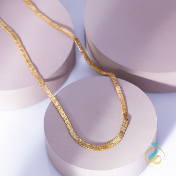 گردنبند طلا زرد جدید