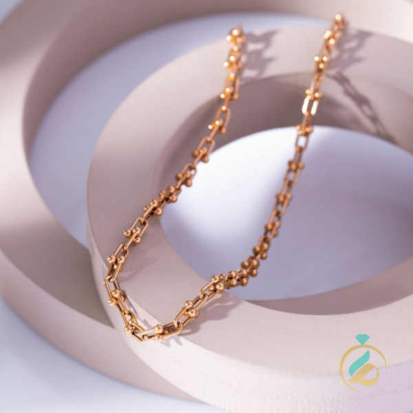 زنجیر گردنی تیفانی زرد