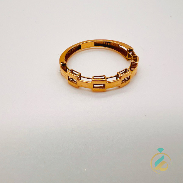 انگشتر طلا طرح نیلو یکتاخواه