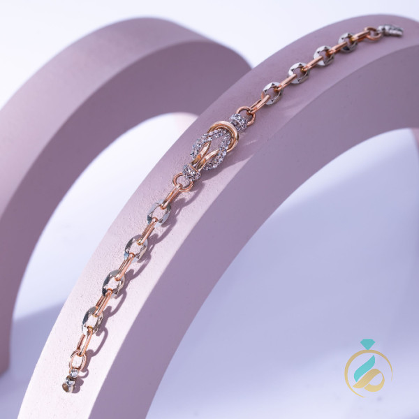 دستبند طلا امگا تراش