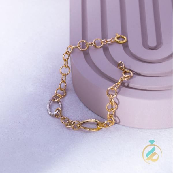 دستبند زنجیری طلا لیارا