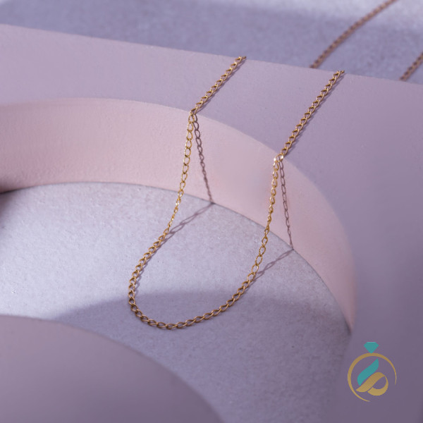 زنجیر طلا فلامینگو زرد