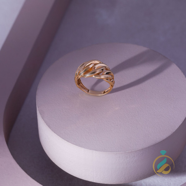 انگشتر طلا زرد کیمیا