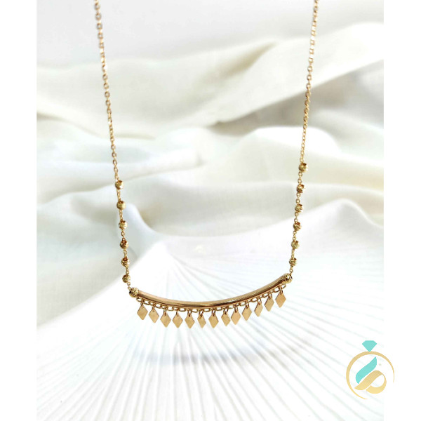گردنبند آویز‌دار طلا