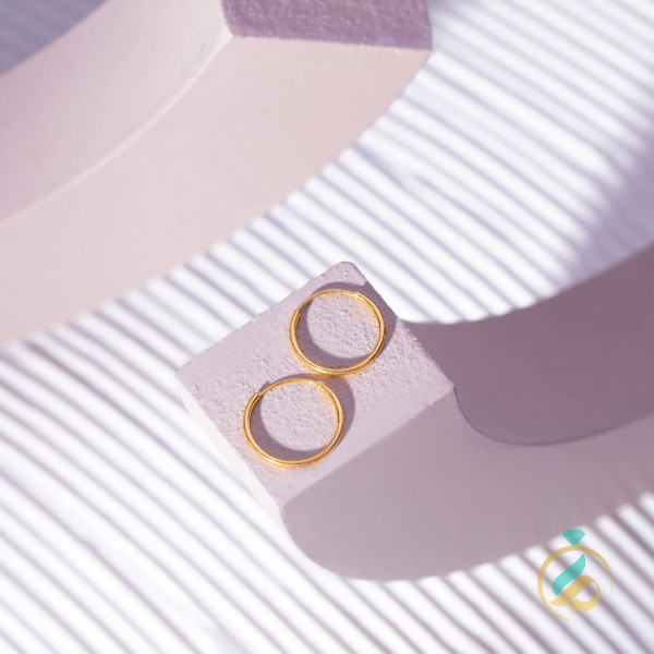 گوشواره حلقه ساده