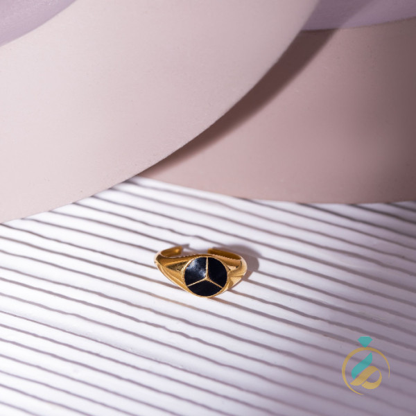 انگشتر طلا بچگانه بنز