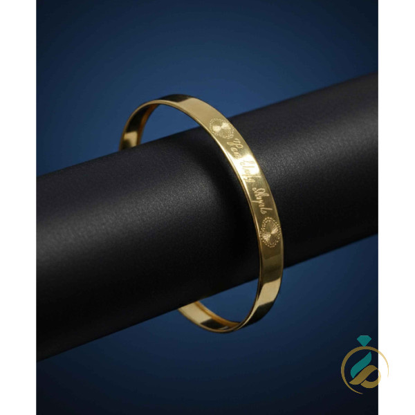 النگو طلا آینه‌ای ونکلیف