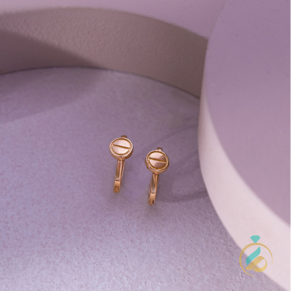 گوشواره طلای پیچ