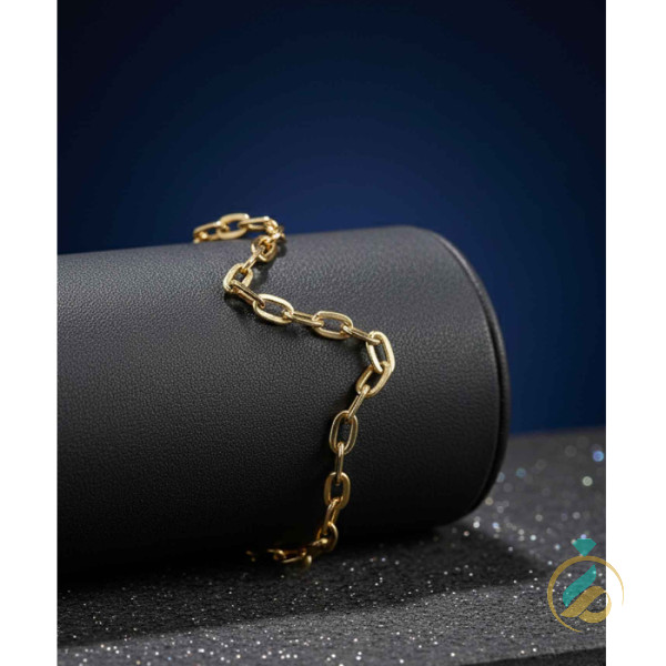 دستبند طلا زنجیری اسپرت