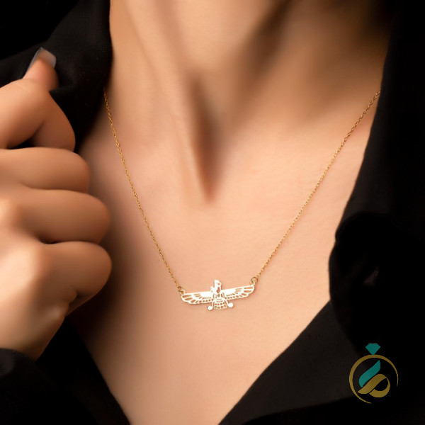 گردنبند طلا مینیمال فروهر