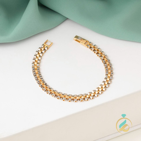 .دستبند طلا رولکس سه رج