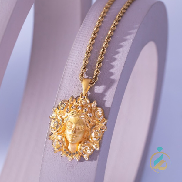 گردنبند طلا مدوسا
