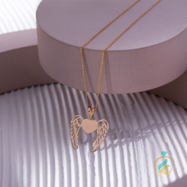 گردنبند طلا پرواز دل