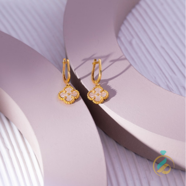 گوشواره طلا .تراش ونکلیف