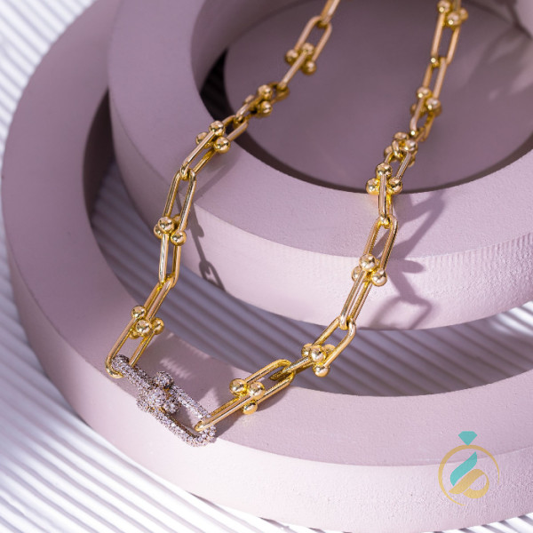 گردنبند طلا .تیفانی نگیندار