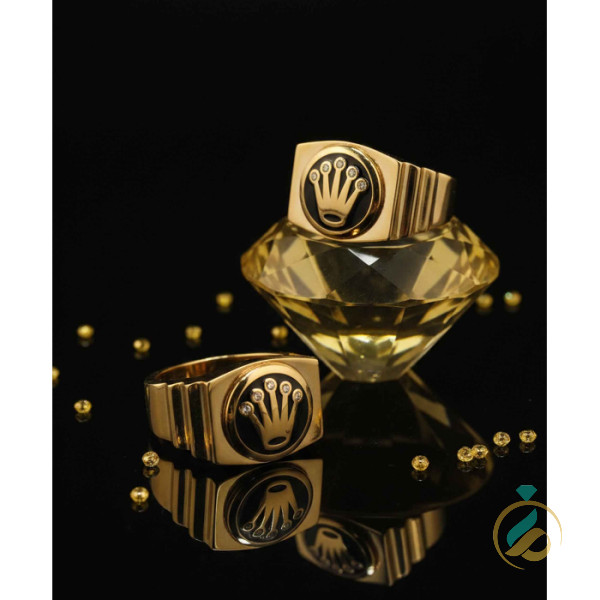 انگشتر مردانه طلا رولکس لوکس