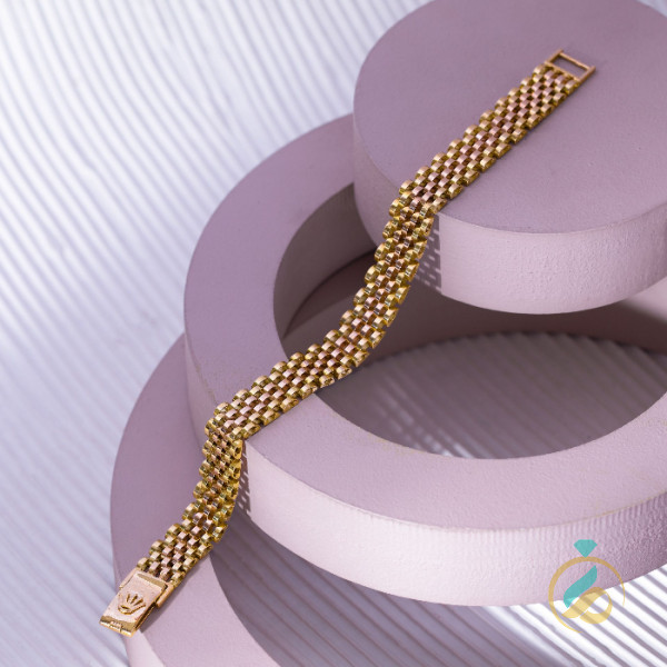 دستبند طلا رولکس ماریا