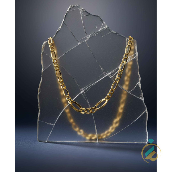 گردنبند طلا زنجیری فیگارو