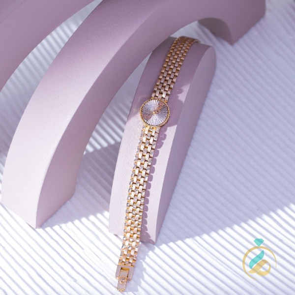 دستبند طلا طرح ساعت