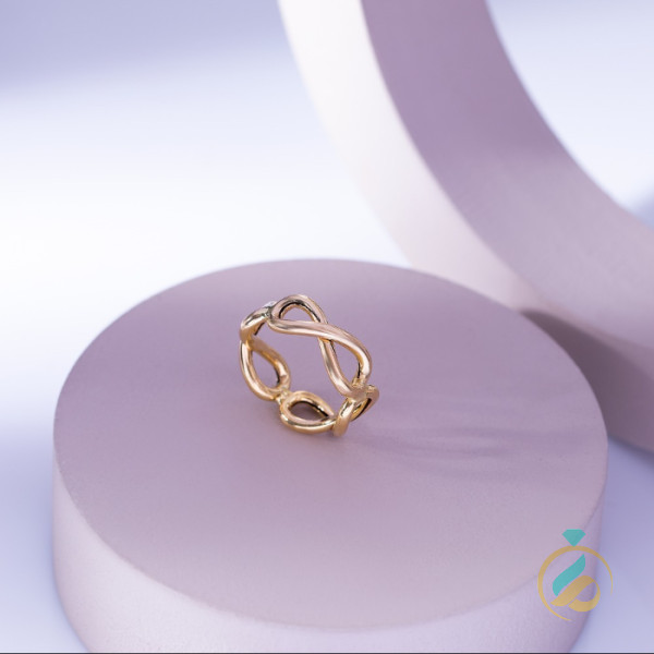 انگشتر طلا بینهایت.