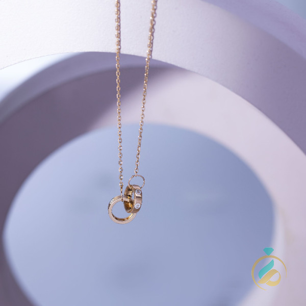 گردنبند طلا کارتیه لاو.